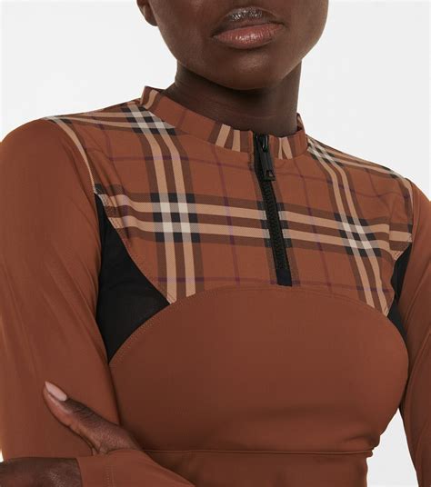 burberry croptop|burberry check crop top.